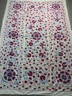 Suzane Rug - Kelim - 205 cm - 145 cm - Bank, Tafel, Muur,, Huis en Inrichting, Nieuw