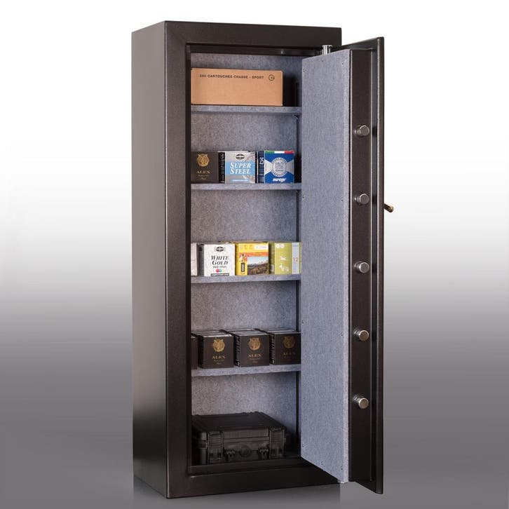 MustangSafes Pistool & Munitiekluis MSC M-7 (met 4, Huis en Inrichting, Brandblussers en Brandkasten, Brandkast, Nieuw, Verzenden