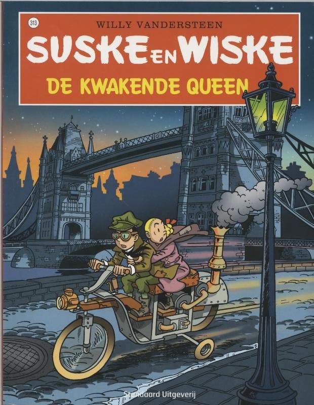 De kwakende Queen / Suske en Wiske / 313 9789002237270, Boeken, Stripverhalen, Zo goed als nieuw, Verzenden