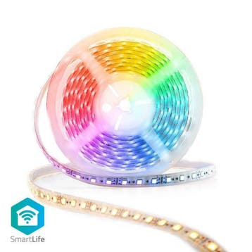 WiFi Slimme LED Strip Full colour incl. Warm Wit en Wit 5, Verzenden, Nieuw