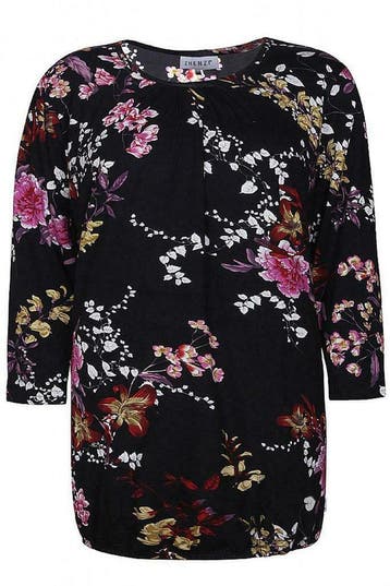 Shirt Zhenzi rimpel hals maat 54/56, Kleding | Dames, Verzenden, Nieuw