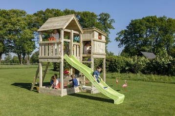 Speeltoren hout Palazzo | Blue Rabbit, Ophalen, Nieuw, Klimwand