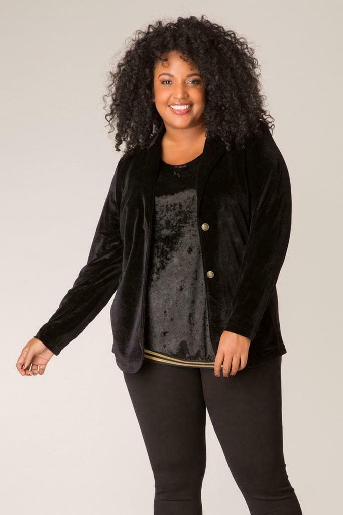 Blazer Ivy Bella velours maat 46, Kleding | Dames, Jasjes, Kostuums en Pakken, Verzenden
