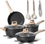 2dekans | Just Perfecto 12 Delige Pannenset Inductie -, Huis en Inrichting, Ophalen of Verzenden, Nieuw