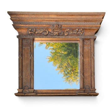 Wandspiegel- Toscaan - Hout