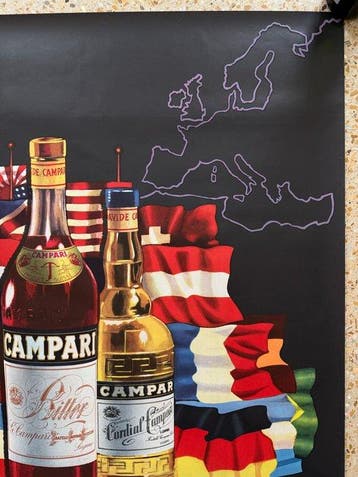 nino nanni - campari bottiglie