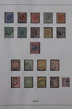 Nederland 1852/1966 - Collectie in Lindner voordrukalbum, Postzegels en Munten, Postzegels | Nederland, Gestempeld