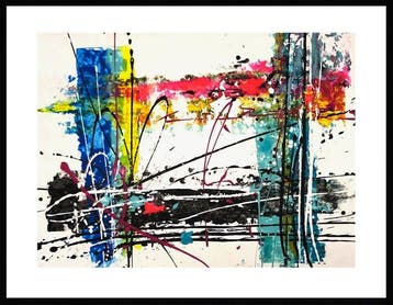 Dam Domido - Graff 26-03 - 92x65 cm