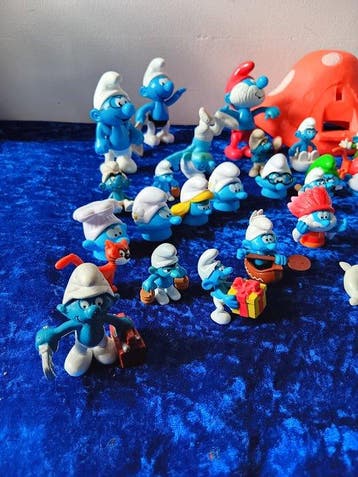 Schleich, Peyo e.a. - Figuur - Smurfen (56) - Plastic,