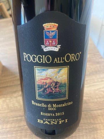 2015 Castello Banfi, Poggio allOro - Brunello di Montalcino, Nieuw