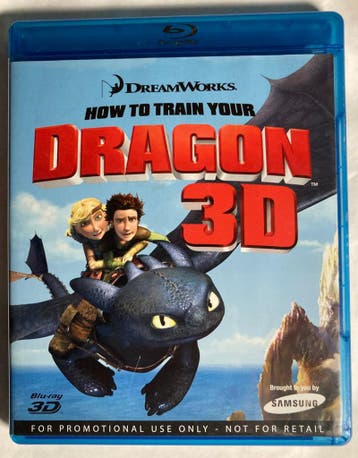 HOW TO TRAIN YOUR DRAGON (3D) (IMPORT WITHOUT DUTCH SUBS), Gebruikt