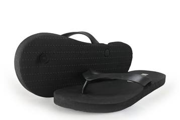 Nelson Slippers in maat 45 Zwart, Kleding | Heren, Schoenen, Slippers, Verzenden, Zwart, Zo goed als nieuw