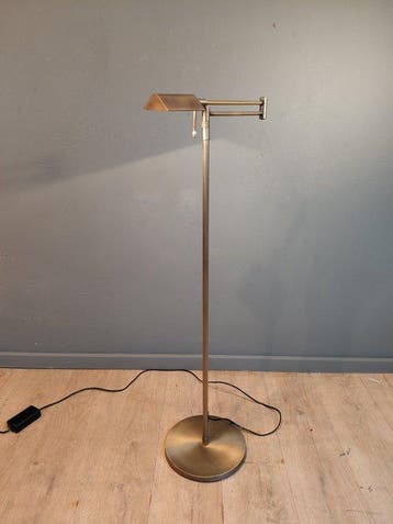 Staande lamp - Metaal - Zwenkarm - Leeslamp, Huis en Inrichting, Nieuw