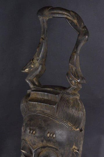 Mblo-vermaakmasker - Baule - Ivoorkust, Antiek en Kunst