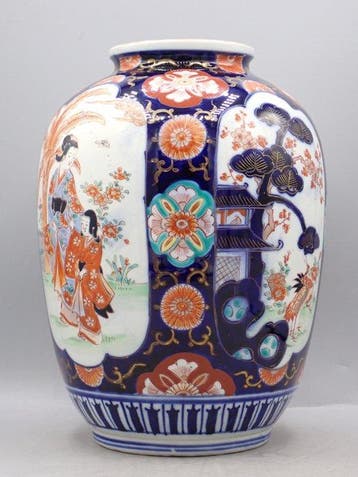 Vase - Porcelaine - Japon - Période Meiji (1868–1912) (Sans