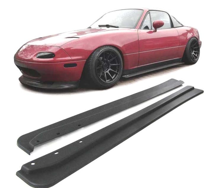 RAJOUTS BAS DE CAISSE MAZDA MX5 NA 89-98 LOOK R, Auto-onderdelen, Carrosserie, Verzenden