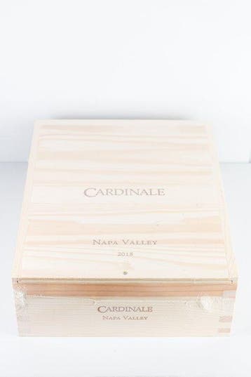 2018 Cardinale - Napa Valley - 3 Flessen (0.75 liter), Verzamelen, Nieuw
