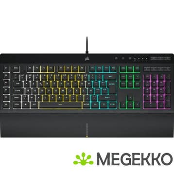 Corsair K55 RGB Pro Zwart Azerty Belgisch, Verzenden