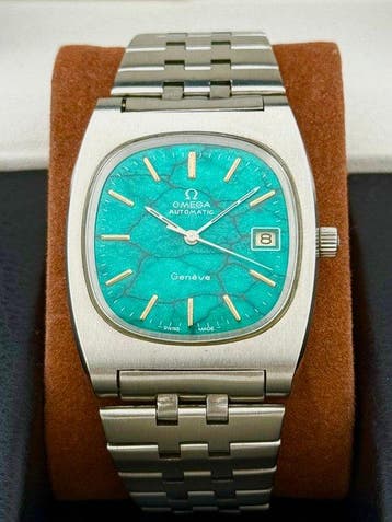 Omega - Zonder minimumprijs - Automatic Geneve “Turquoise, Nieuw