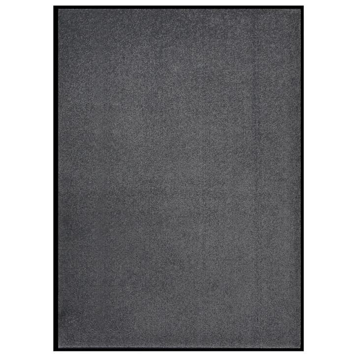 vidaXL Deurmat 60x80 cm antracietkleurig, Tuin en Terras, Deurmatten, Nieuw, Verzenden