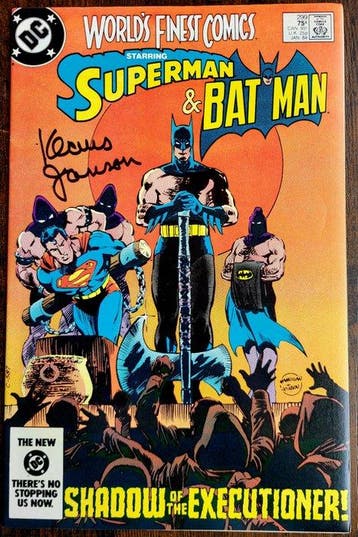 Lots 3 comics signed Vintage 1984-2010 - Signed ! With COA !, Boeken, Nieuw