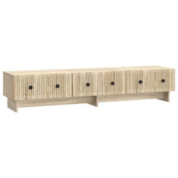 vidaXL TV Kast met lade Sonoma Eiken 147 x 34,5 x 30 cm, Verzenden, Nieuw