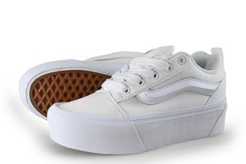 Vans Sneakers in maat 36½ Wit, Kleding | Dames, Verzenden, Wit, Sneakers, Gedragen