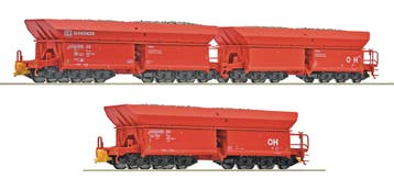 Roco 6600270 H0-wagonset 1 met drie ertswagons van de, Overige merken, Gelijkstroom, Verzenden, Overige typen