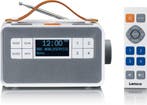 DAB Radio - met Bluetooth - DAB+ - Noodradio - Wit - Lenco •, Audio, Tv en Foto, Radio's, Verzenden, Nieuw