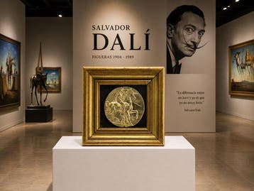 Salvador Dali (1904-1989) - sculptuur, El Caballero - 16 cm