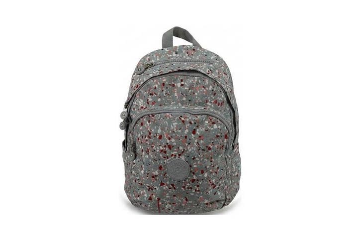 Kipling Rugzak Grijs, Handtassen en Accessoires, Tassen | Rugtassen, 25 tot 40 cm, Zo goed als nieuw, Kipling, 30 tot 45 cm, Verzenden