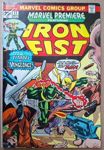 Iron Fist Marvel Premiere (featuring Iron Fist): 17, 18, 22,