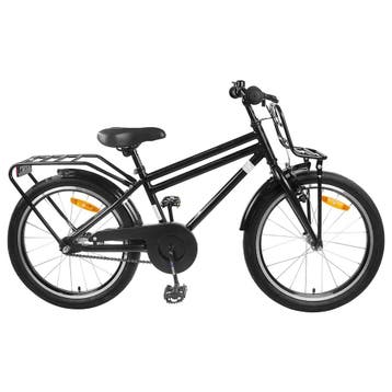 vidaXL Kinderfiets 20 Inch voor 6-11 jaar oud Zwart, Verzenden