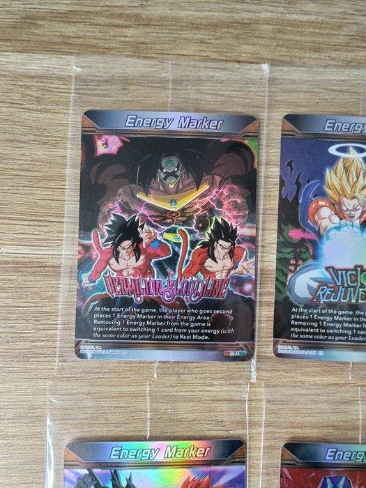 Dragon Ball Masters - Lot 8x Energy Marker Covers Card, Collections, Collections Autre