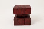 Logniture - Bijzettafel - Massief houten bijzettafel,