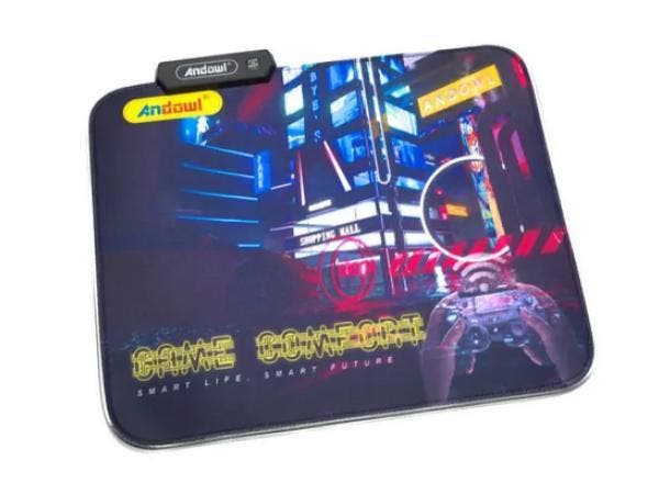 Veiling - Q-R20 Gaming Muismat XL - RGB LED Verlichting, Informatique & Logiciels, Tapis de souris