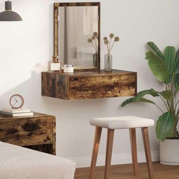 vidaXL Kaptafel Bruin 60 x 40 x 70 cm Bewerkt hout, Verzenden, Nieuw