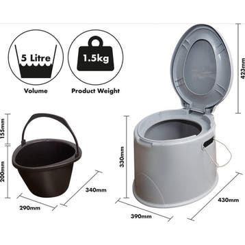 Mobiel Toilet - Camping - Vakantie, Verzenden