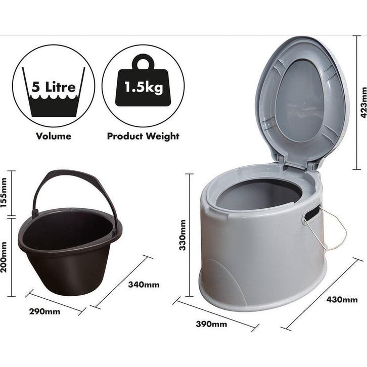 Mobiel Toilet - Camping - Vakantie, Divers, Matériel Infirmier, Envoi