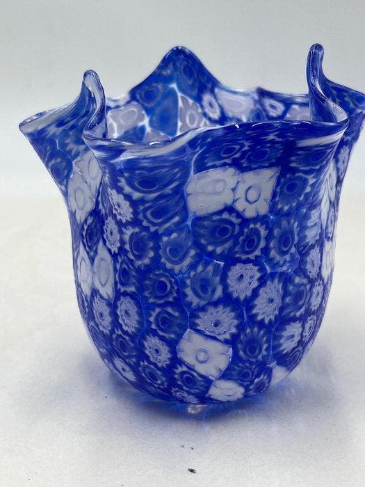 Livio Campanella - Vaas - Muranoglas, Antiquités & Art, Antiquités | Verre & Cristal