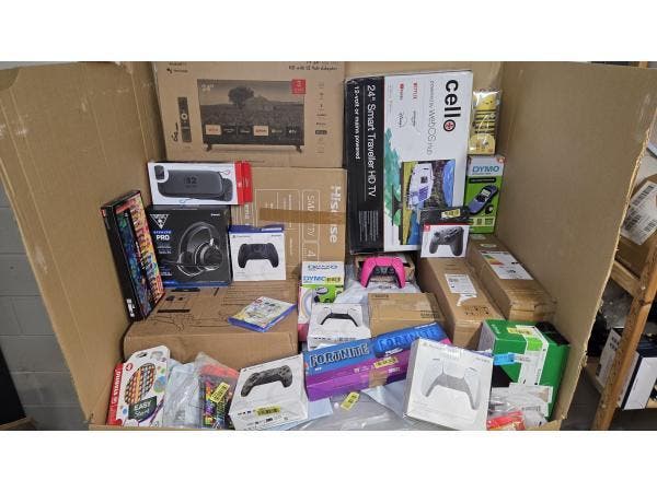 Veiling - Ongecontroleerde Retouren Pallet, Articles professionnels, Stock & Retail | Stocks