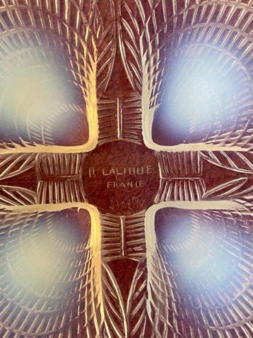 Lalique - René Lalique - Schotel - Glas - Art Deco, Antiek en Kunst