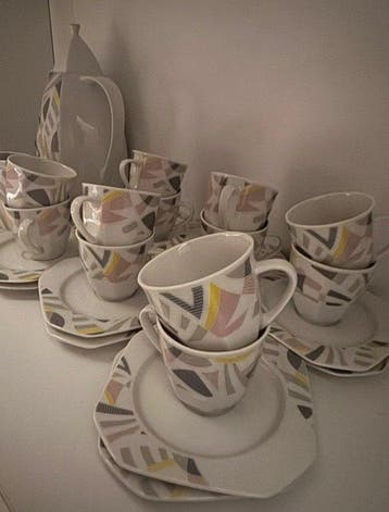 Scherzer Bavaria Germania – Servizio da caffè in porcellana