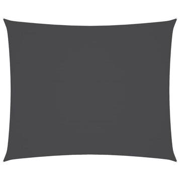Voile dombrage 5x6m anthracite - Seconde chance -40%, Verzenden