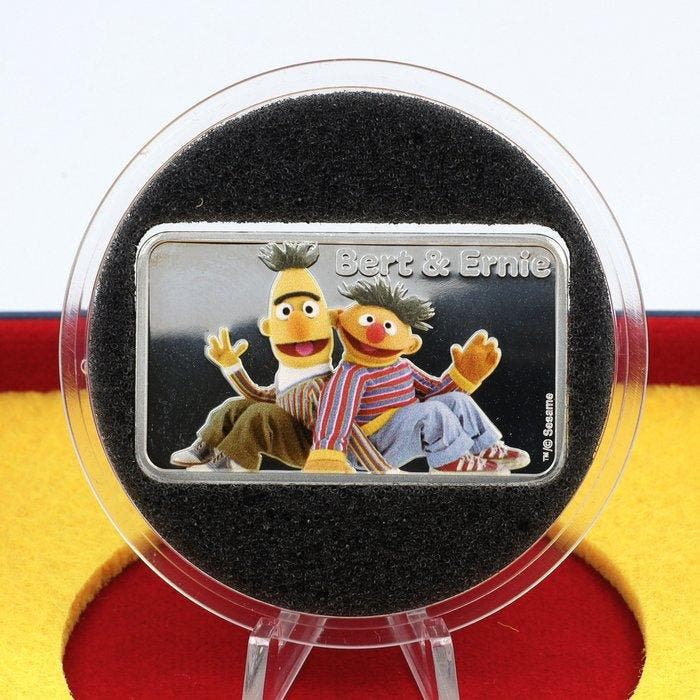 Nederland. 2021 - Bert & Ernie 45 Jaar (Zonder, Timbres & Monnaies, Monnaies | Pays-Bas