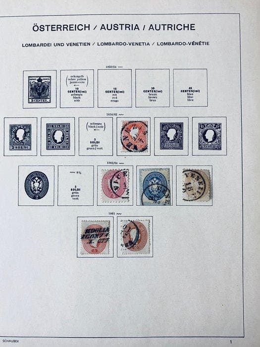 Oostenrijk - Collectie Oostenrijk + Gebieden, Postzegels en Munten, Postzegels | Amerika