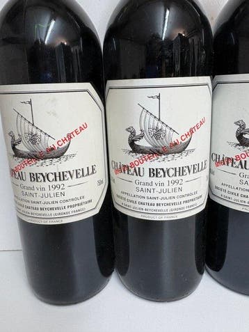1992 Château Beychevelle - Saint-Julien 4ème Grand Cru, Verzamelen, Nieuw