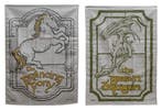 Lord of the Rings Green Dragon & Prancing Pony Tea Towel Set, Ophalen of Verzenden