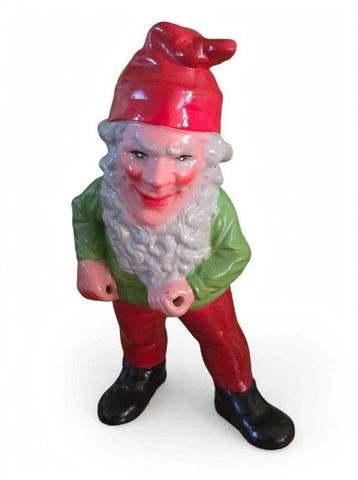 Figuur - Tuinkabouter - Houthakker - Terracotta -