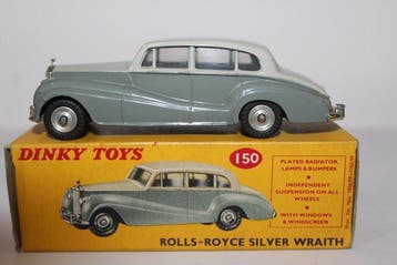 Dinky Toys 1:43 - Modelauto - 150 - Rolls Royce Silver, Nieuw